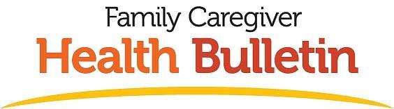 Caregiver Health Bulletin header